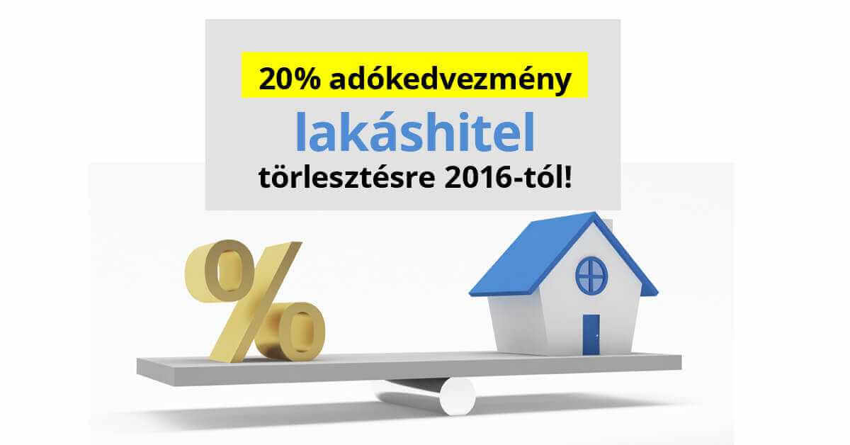Lakáshitelt önsegélyező pénztárból: 20% adókedvezményt kaphatsz lakáshitelre 2016-tól